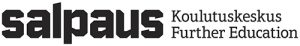 Musta-valkoinen logo nettisivuille ja sähköisiin esityksiin.